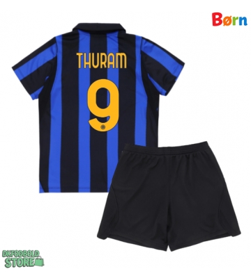 Inter Milan Marcus Thuram #9 Replika Babytøj Hjemmebanesæt Børn 2026-27 Kortærmet (+ Korte bukser)